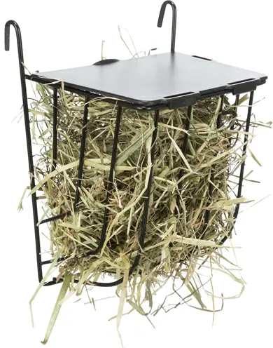 Trixie hooiruif hangend met deksel 13 x 12 x 18 cm – metaal - Afbeelding 5