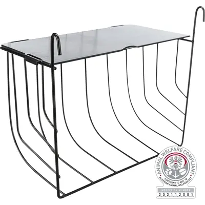 Trixie hooiruif hangend met deksel 25 x 12 x 18 cm
