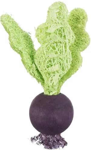 Trixie speelbalset biet en aardbei van hout en loofah 6 en 9 cm - Afbeelding 4