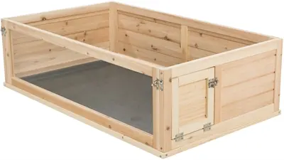 Trixie Indoor ren cavia hout/plexiglas 114 x 74 x 30 cm