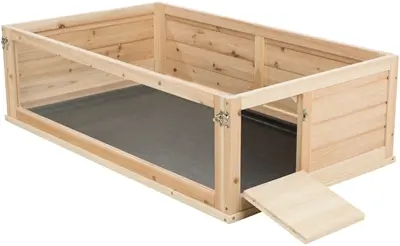 Trixie Indoor ren cavia hout/plexiglas 114 x 74 x 30 cm - Afbeelding 4