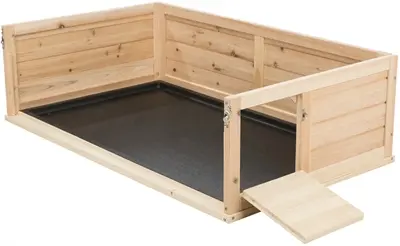 Trixie Indoor ren cavia hout/plexiglas 114 x 74 x 30 cm - Afbeelding 5