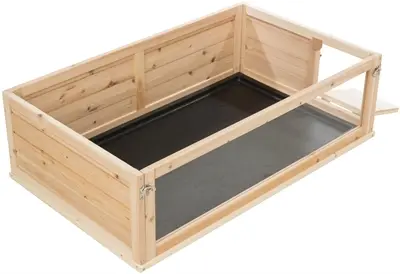 Trixie Indoor ren cavia hout/plexiglas 114 x 74 x 30 cm - Afbeelding 7
