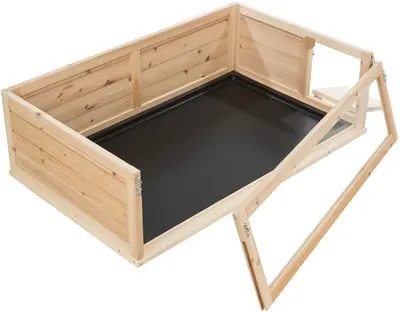 Trixie Indoor ren cavia hout/plexiglas 114 x 74 x 30 cm - Afbeelding 8