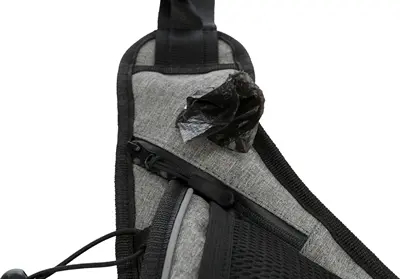 Trixie joggingriem met lijn grijs/zwart 115-150 cm – voor canicross - Afbeelding 10