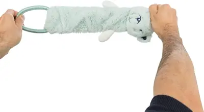 Trixie Junior pluche bungeldier 33 cm – puppyspeelgoed, assorti - Afbeelding 5