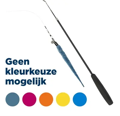 Trixie kattenhengel uitschuifbaar 38-98 cm – met belletje, assorti