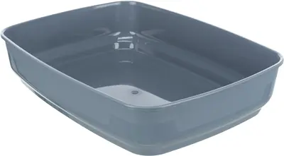 Trixie kattenbak Delio paars-wit 48 x 35 x 20 cm – open, met rand - Afbeelding 2