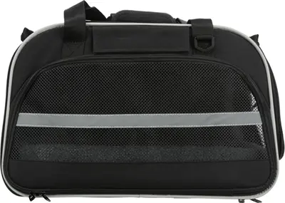 Trixie kattentas Valery zwart/grijs 49 x 29 x 31 cm – draagtas, schuilplek - Afbeelding 9