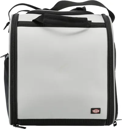 Trixie kattentas Valery zwart/grijs 49 x 29 x 31 cm – draagtas, schuilplek - Afbeelding 10