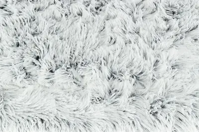 Trixie ligmat Harvey wit-zwart 75 x 55 cm – langharig pluche - Afbeelding 4