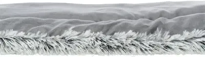 Trixie ligmat Harvey wit/zwart 95 x 65 cm – langharig pluche en velours - Afbeelding 7