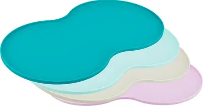 Trixie placemat siliconen assorti 48 x 27 cm – slipvast, met opstaande rand