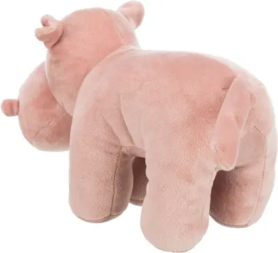 Trixie pluche nijlpaard 25 cm – hondenknuffel met pieper - Afbeelding 3