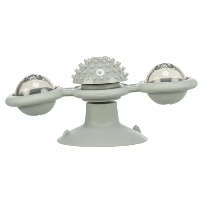Trixie raamspinner kattenspeelgoed 16 cm – met zuignap en belletje - Afbeelding 2