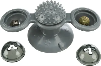 Trixie raamspinner kattenspeelgoed 16 cm – met zuignap en belletje - Afbeelding 7