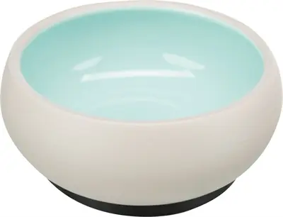 Trixie voerbak keramiek two-tone 11 cm 300 ml – 4 stuks assorti - Afbeelding 3
