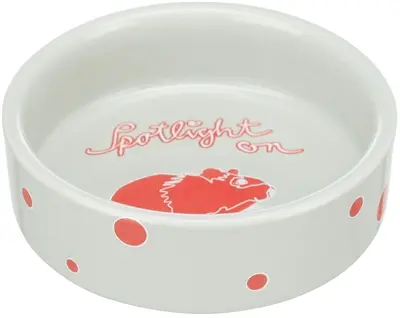 Trixie voerbak keramiek Spotlight hamster 8 cm 90 ml – assorti - Afbeelding 2