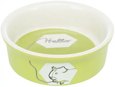 Trixie voerbak keramiek Strip cavia 11 cm 250 ml – assorti - Afbeelding 5
