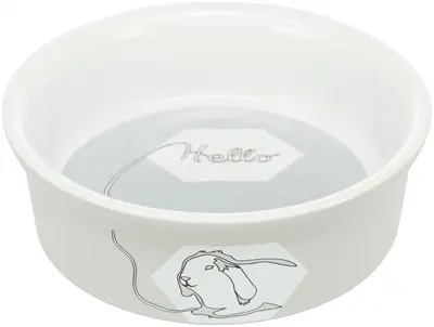 Trixie voerbak keramiek Strip konijn 11 cm – assorti - Afbeelding 4