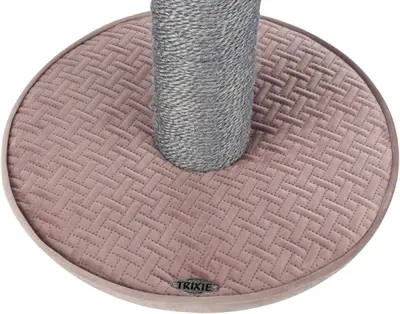 Trixie krabpaal Livia roze-grijs 64 cm – sisal met pluche bal - Afbeelding 4