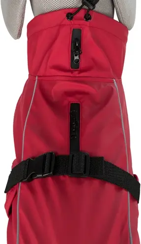 Trixie regenjas Vimy rood 40 cm – water- en winddicht - Afbeelding 5