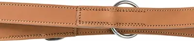 Trixie Rustic vetleren riem Heartbeat bruin 200 x 2,5 cm – verstelbaar - Afbeelding 3