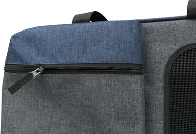 Trixie hondentas en rugzak Tara 2-in-1 grijs-blauw 50 x 25 x 38 cm - Afbeelding 8