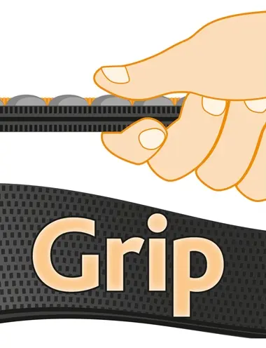 Trixie Fusion sleeplijn grafietgrijs 10 m x 17 mm – rubber, slipvast - Afbeelding 5