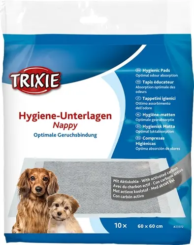 Trixie puppypads met koolstof 60 x 60 cm – 10 stuks