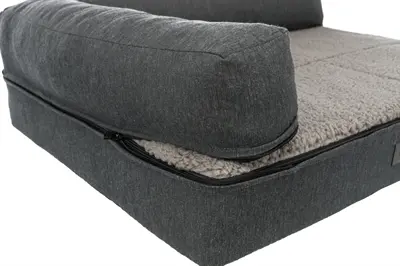 Trixie Vital hondenmand Bendson sofa grijs 80 x 60 cm – orthopedisch - Afbeelding 11