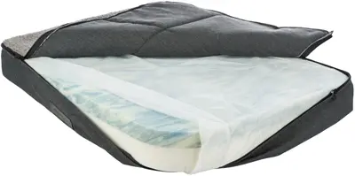 Trixie Vital hondenmand Bendson sofa grijs 100 x 80 cm – orthopedisch - Afbeelding 10
