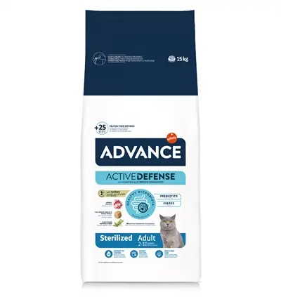 Advance kattenvoer Sterilized Turkey 15 kg – kalkoen