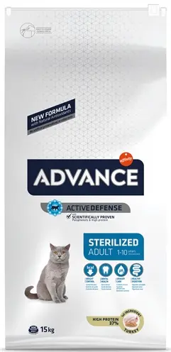 Advance kattenvoer Sterilized Turkey 15 kg – kalkoen - Afbeelding 4