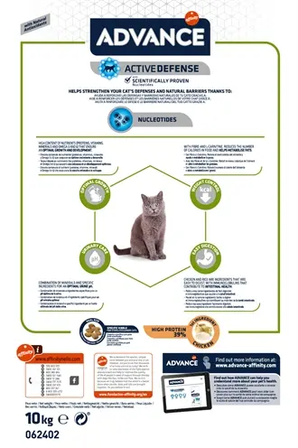 Advance kattenvoer Junior Sterilized Kip 10 kg - Afbeelding 5