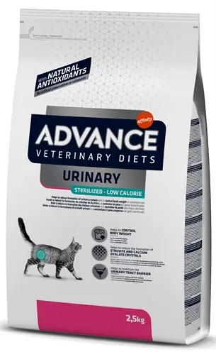Advance Veterinary Diet kat Urinary Sterilized 2,5 kg – minder calorieën