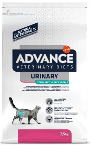 Advance Veterinary Diet kat Urinary Sterilized 2,5 kg – minder calorieën - Afbeelding 4