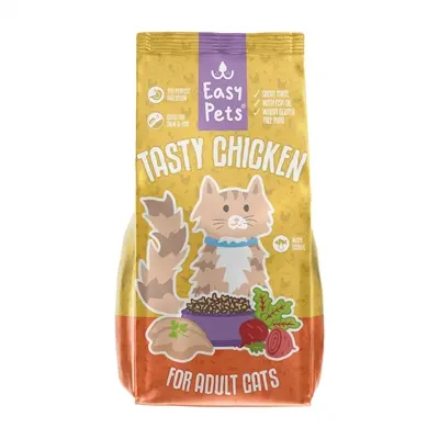 Easypets kattenvoer Tasty Chicken Adult 1,5 kg – kip