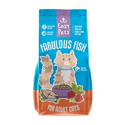 Easypets kattenvoer Fabulous Fish Adult 1,5 kg – haring