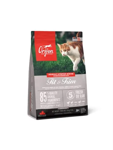 Orijen kattenvoer Whole Prey Fit & Trim 1,8 kg – scharrelkip en kalkoen