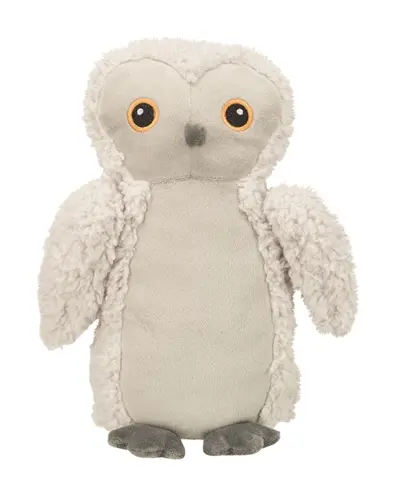 Trixie Be Eco uil Emily hondenspeelgoed 28 cm – gerecycled pluche