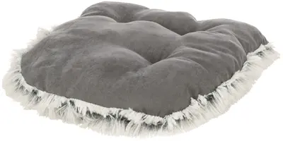 Trixie kattenmand iglo Harvey grijs/wit-zwart 41 x 35 x 26 cm – velours - Afbeelding 8