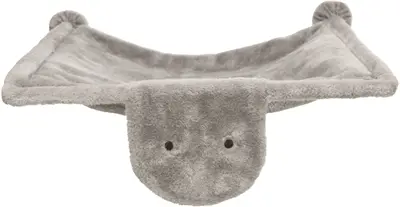 Trixie kattenhangmat voor aan de muur grijs 42 x 41 cm – pluche - Afbeelding 5