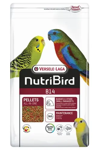 Nutribird B14 onderhoudsvoeder kleine parkieten 3 kg – pellets