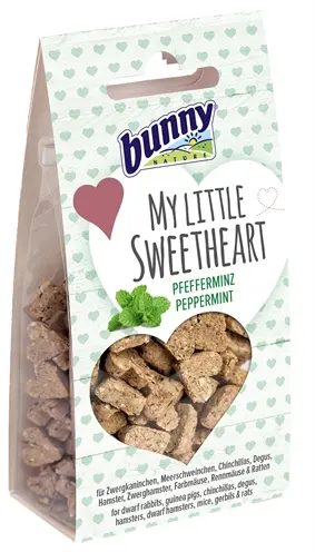 Bunny Nature My Little Sweetheart snack munt 30 g – hartjes