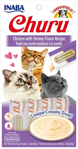 Inaba Churu Kip - Romige Kattensnack 4x14gr