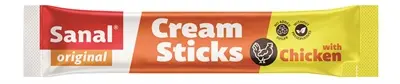Sanal Cream Sticks kat kip 5 x 15 g – romige kattensnack - Afbeelding 4