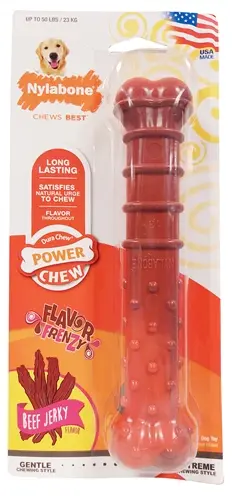 Nylabone Dura Chew kauwspeelgoed Beef Jerky – harde bijters tot 23 kg