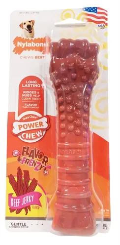 Nylabone Dura Chew Beef Jerky kauwspeelgoed – voor harde bijters 23+ kg
