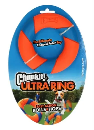 Chuckit Ultra Ring 12,5 cm – rubberen apporteerring voor honden - Afbeelding 5